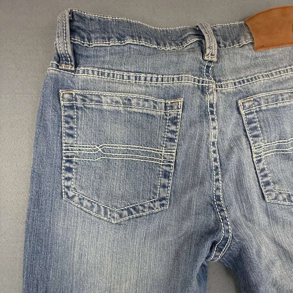 Cody James Jeans Mens 30x30 Blue Western Straight Leg Heavy Stitch Denim